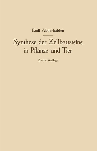 Synthese der Zellbausteine in Pflanze und Tier