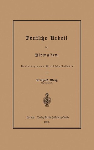 Deutsche Arbeit in Kleinasien