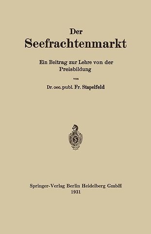Der Seefrachtenmarkt
