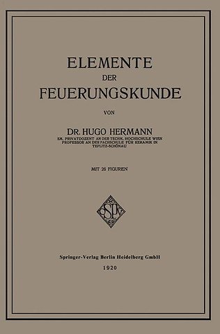 Elemente der Feuerungskunde
