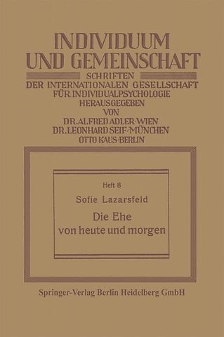 Die Ehe von heute und morgen
