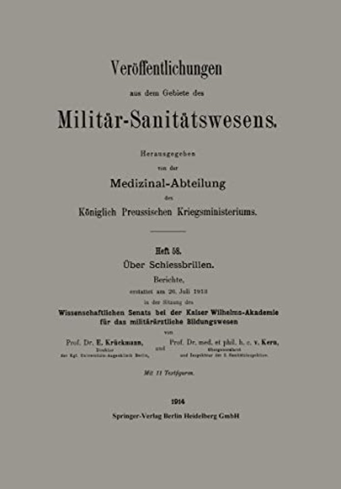 Über Schiessbrillen