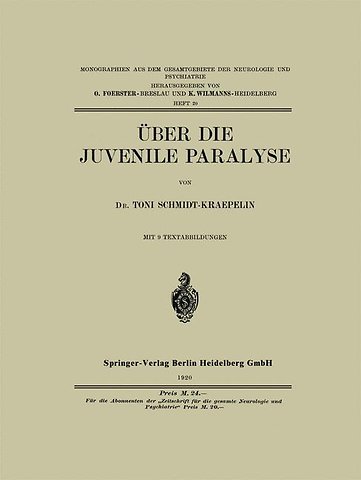 Über die Juvenile Paralyse