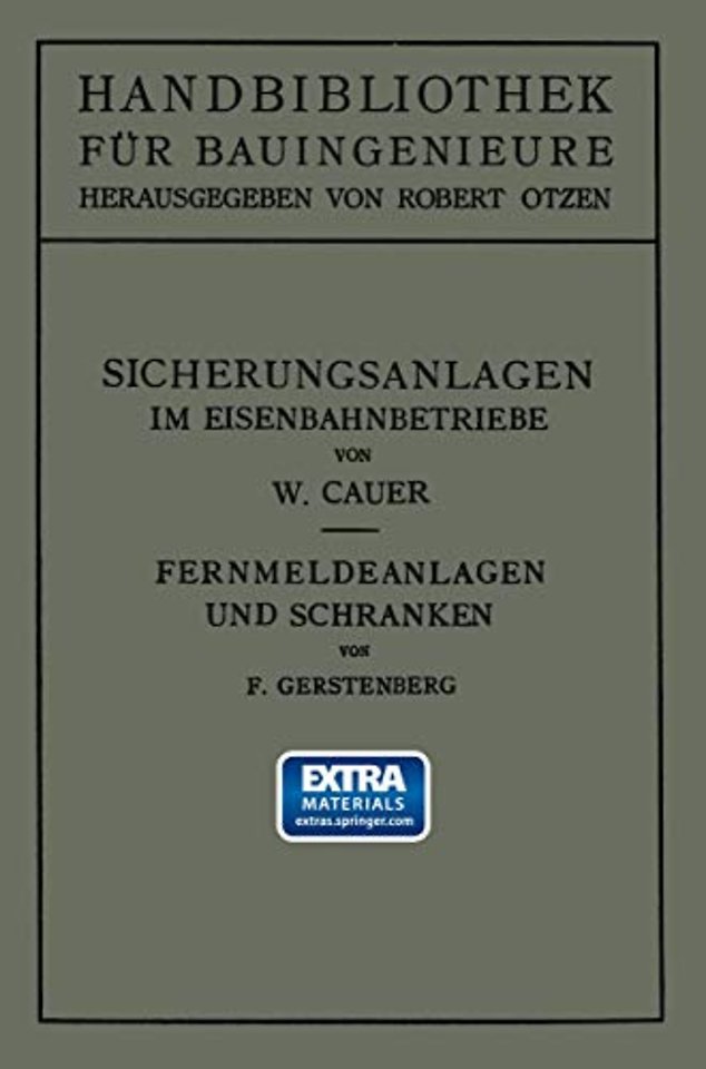 Sicherungsanlagen im Eisenbahnbetriebe