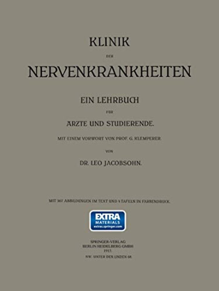 Klinik der Nervenkrankheiten