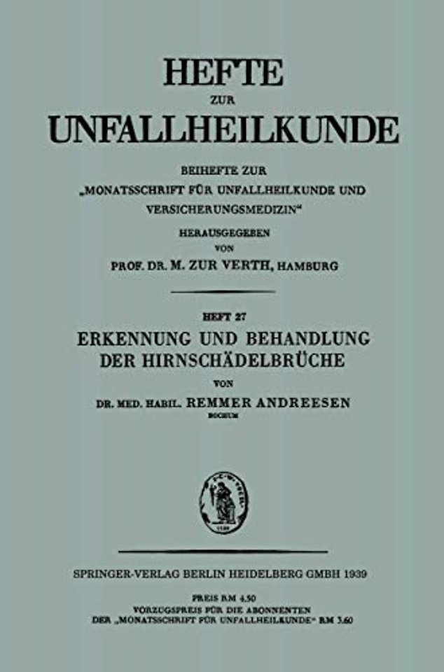 Erkennung und Behandlung der Hirnschädelbrüche