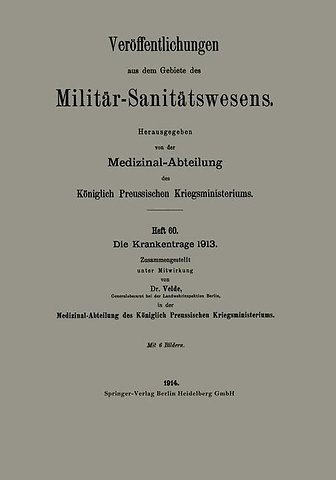 Die Krankentrage 1913