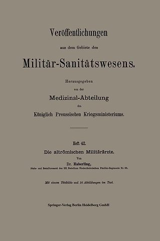 Die altrömischen Militärärzte