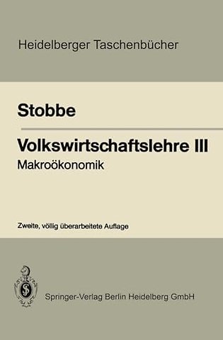 Volkswirtschaftslehre III
