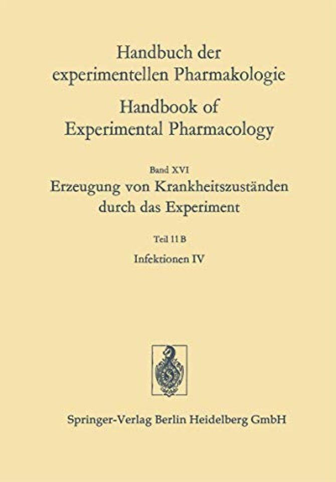 Erzeugung von Krankheitszuständen durch das Experiment