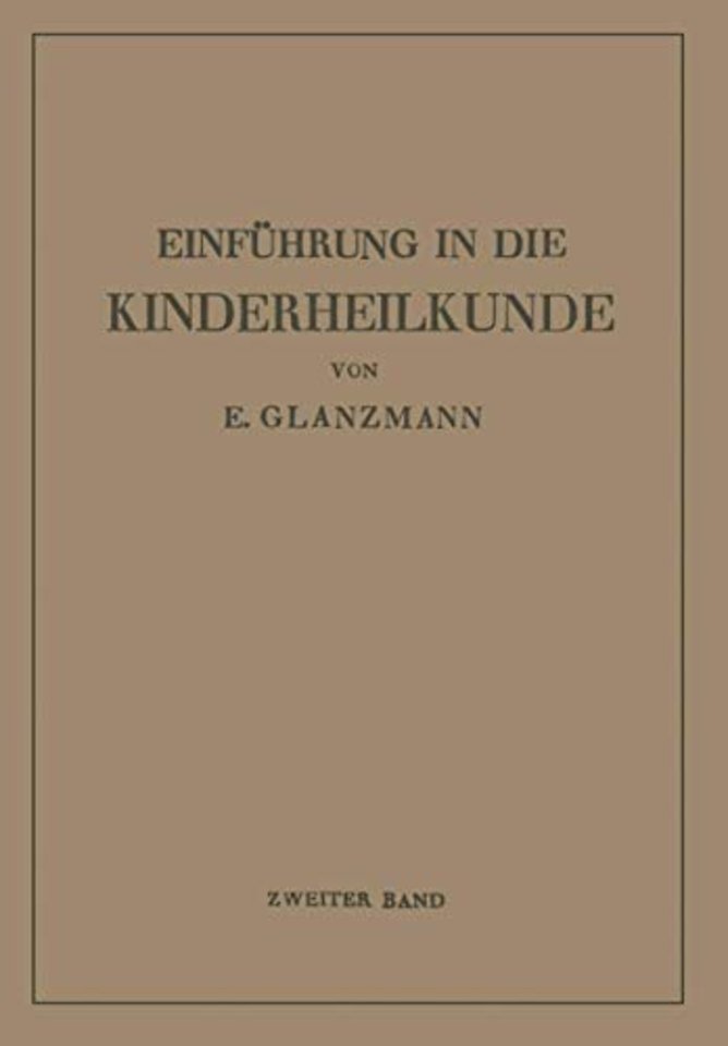 Einführung in die Kinderheilkunde