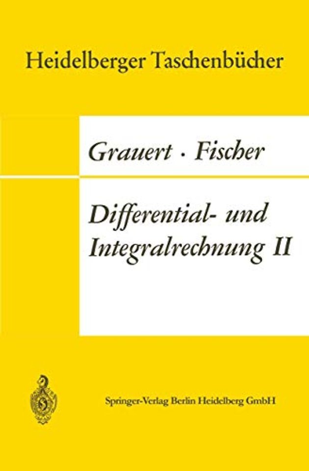 Differential- und Integralrechnung II