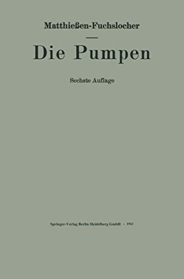 Die Pumpen