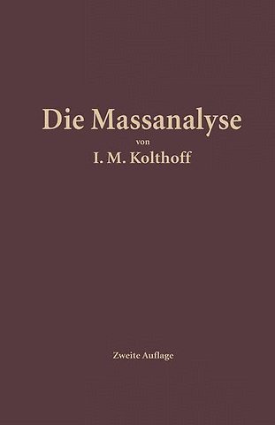 Die Massanalyse