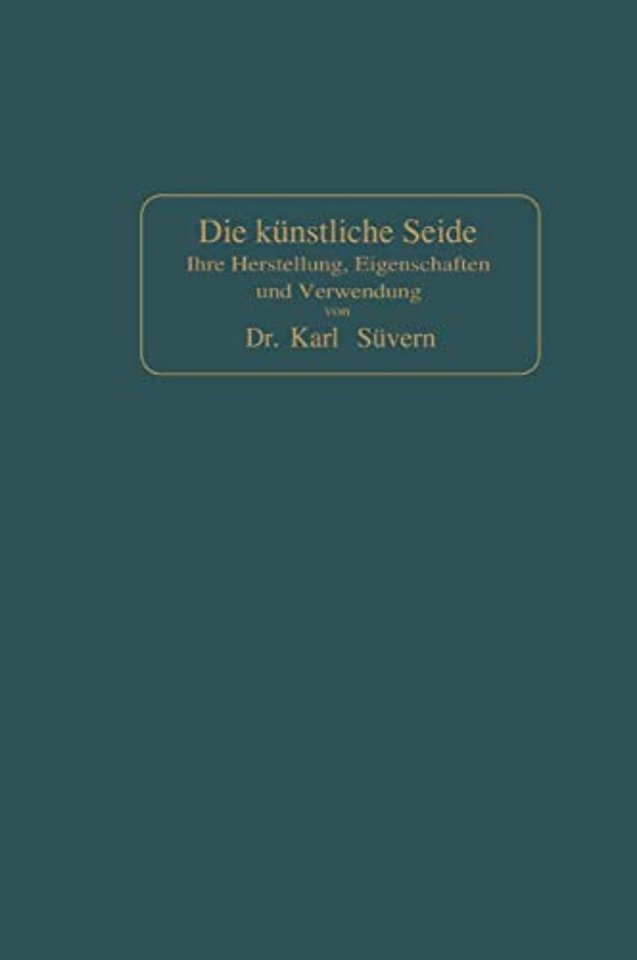 Die künstliche Seide