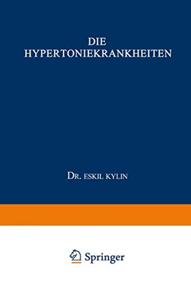 Die Hypertoniekrankheiten