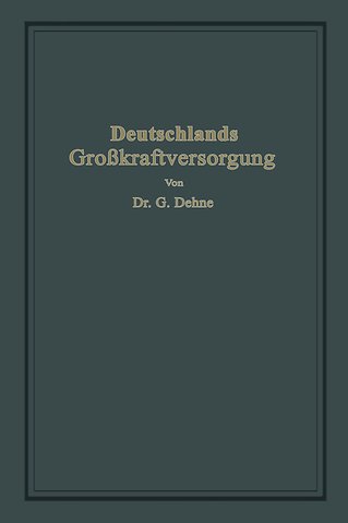 Deutschlands Großkraftversorgung