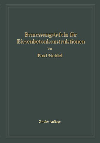 Bemessungstafeln für Eisenbetonkonstruktionen