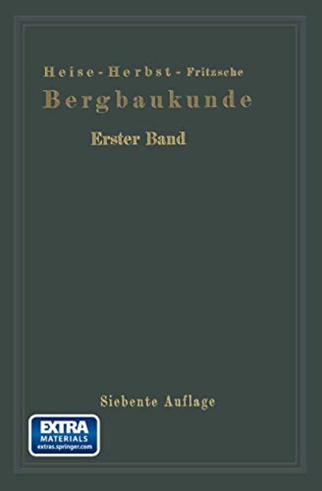 Lehrbuch der Bergbaukunde