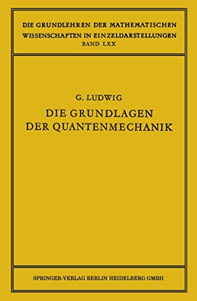 Die Grundlagen der Quantenmechanik