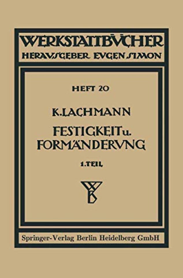 Festigkeit und Formänderung