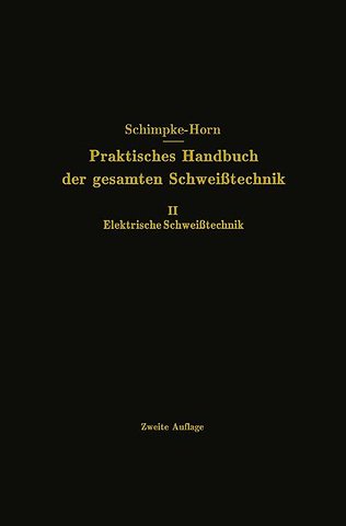 Elektrische Schweißtechnik