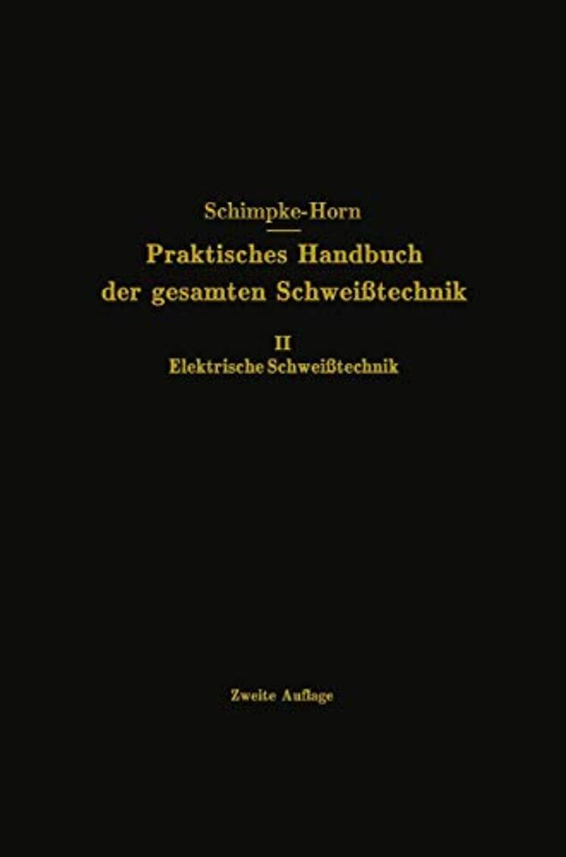 Elektrische Schweißtechnik