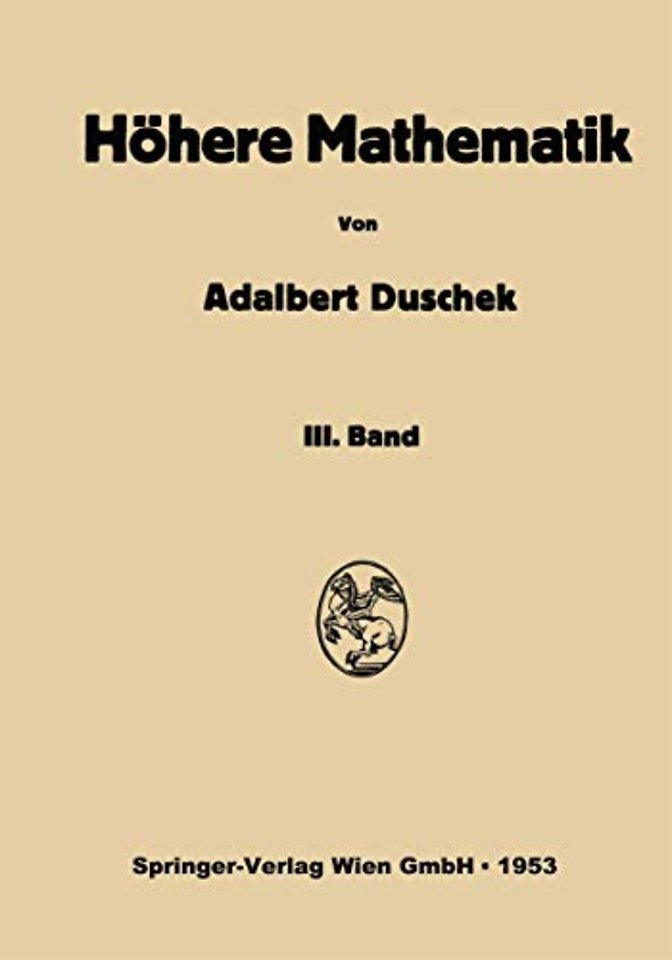 Vorlesungen über höhere Mathematik