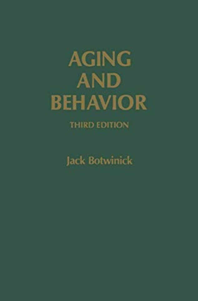 Aging and Behavior
