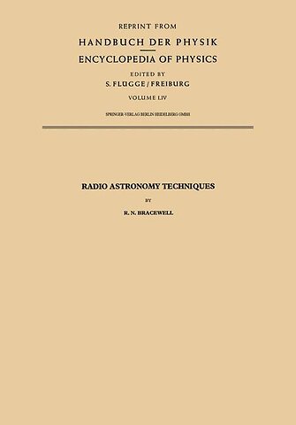 Radio Astronomy Techniques