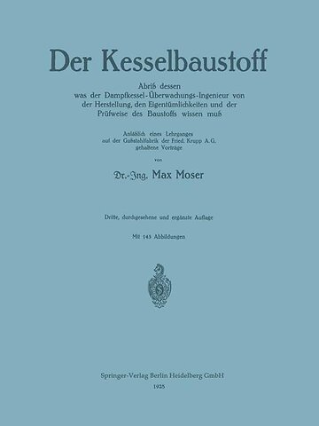 Der Kesselbaustoff