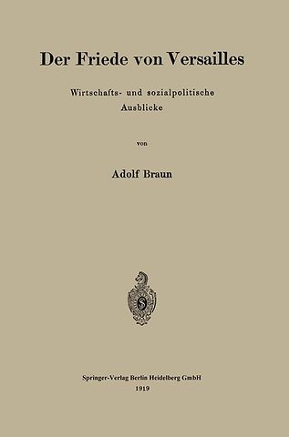 Der Friede von Versailles