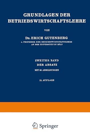 Grundlagen der Betriebswirtschaftslehre