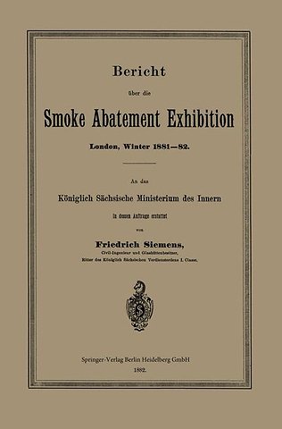 Bericht über die Smoke Abatement Exhibition, London, Winter 1881–82