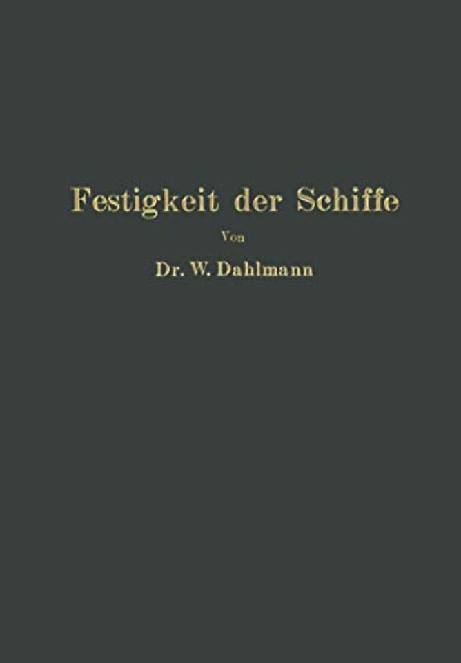 Festigkeit der Schiffe