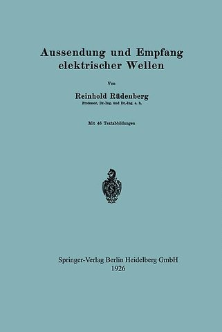 Aussendung und Empfang elektrischer Wellen