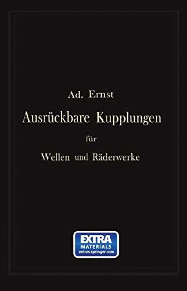 Ausrückbare Kupplungen für Wellen und Räderwerke