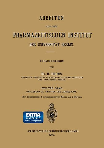 Arbeiten aus dem Pharmazeutischen Institut der Universität Berlin