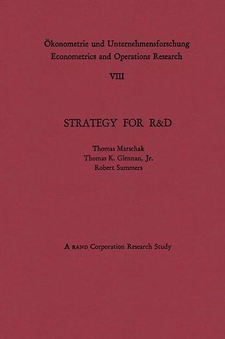 Strategy for R&D: Studies in the Microeconomics of Development