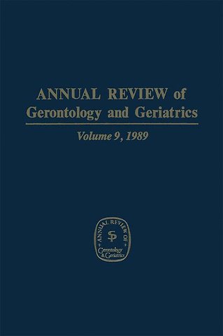 Annual Review of Gerontology and Geriatrics