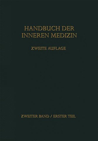 Handbuch der inneren Medizin