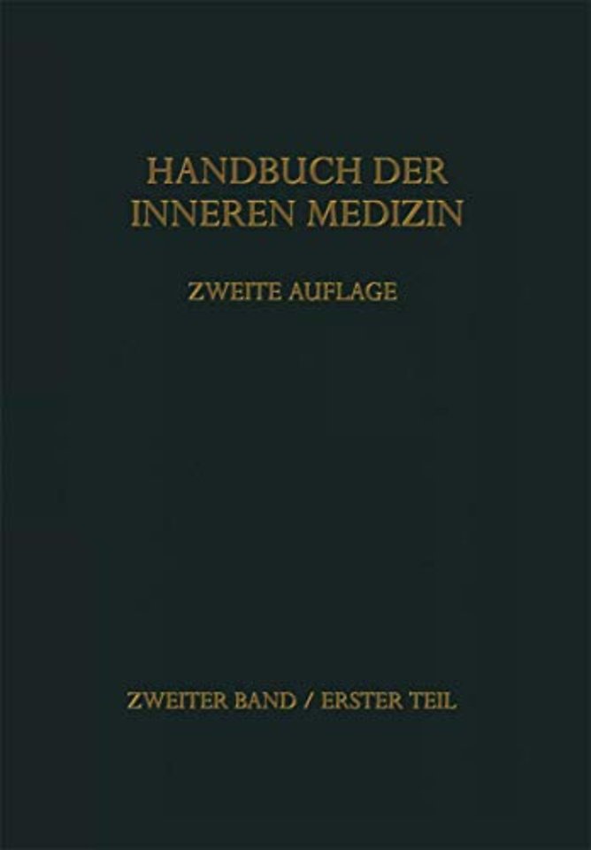 Handbuch der inneren Medizin