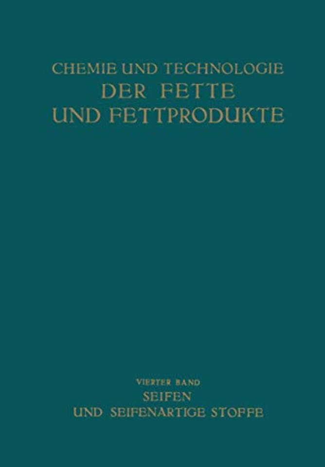 Seifen und Seifenartige Stoffe