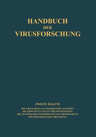 Handbuch der Virusforschung