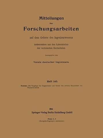 Mitteilungen über Forschungsarbeiten auf dem Gebiete des Ingenieurwesens