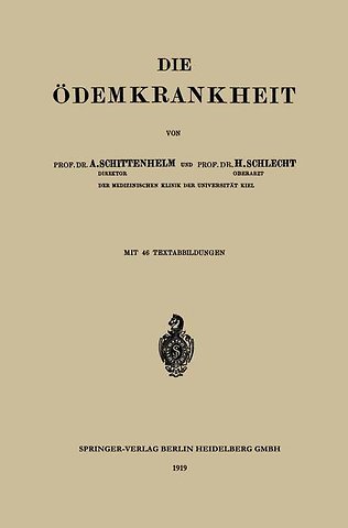 Die Ödemkrankheit