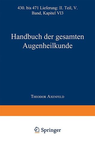Handbuch der Gesamten Augenheilkunde