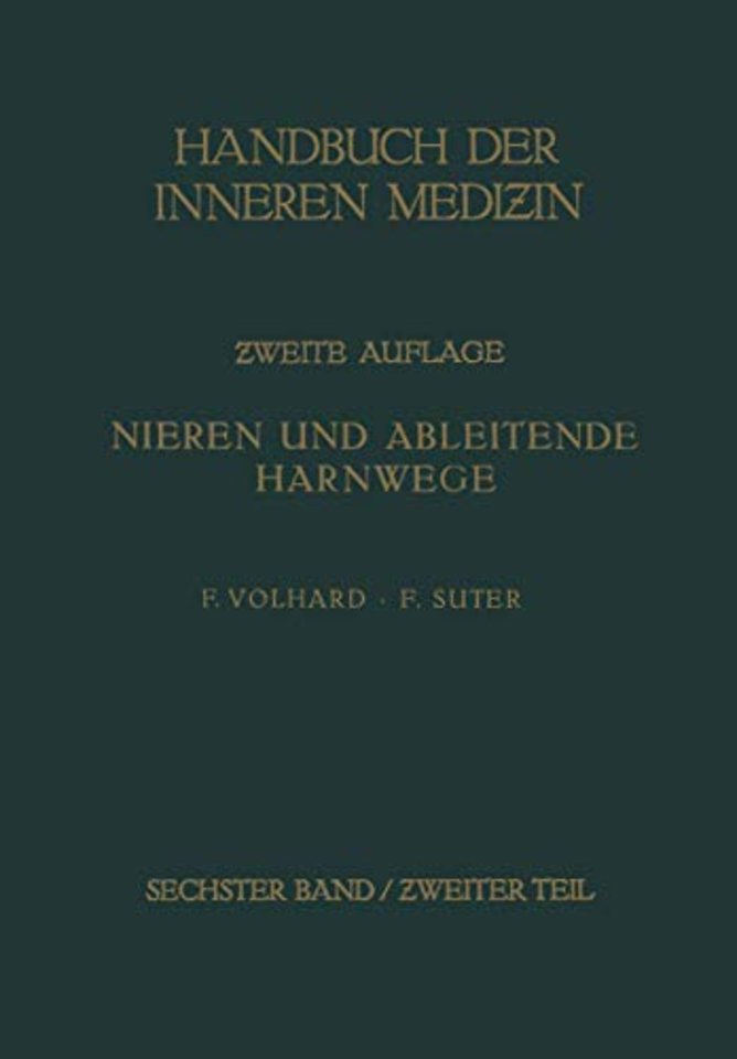 Die doppelseitigen hämatogenen Nierenerkrankungen.