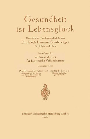 Gesundheit ist Lebensglück
