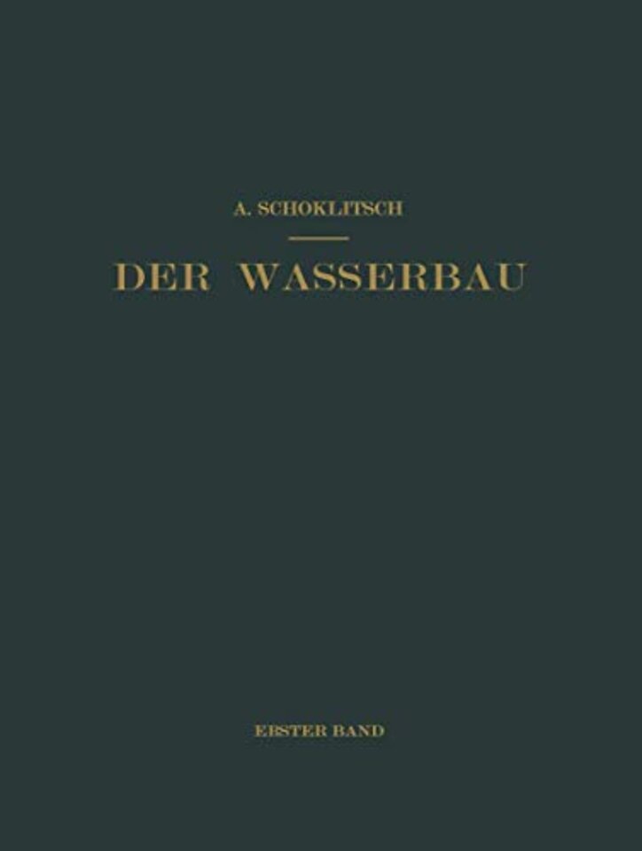 Der Wasserbau